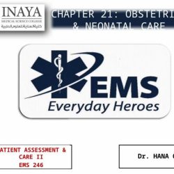 Emt chapter 34 obstetrics and neonatal care