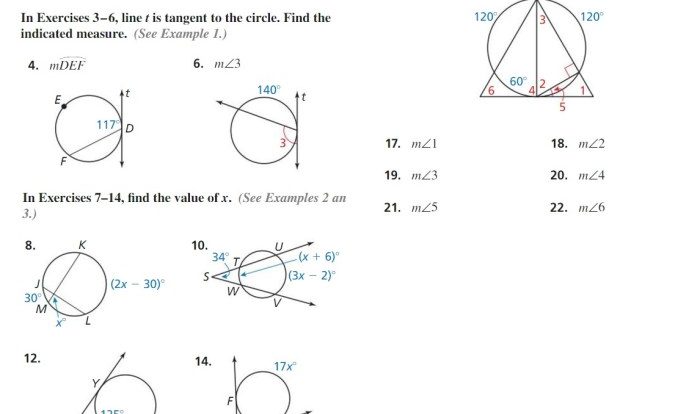 Unit 10 circles homework 5 inscribed angles answers