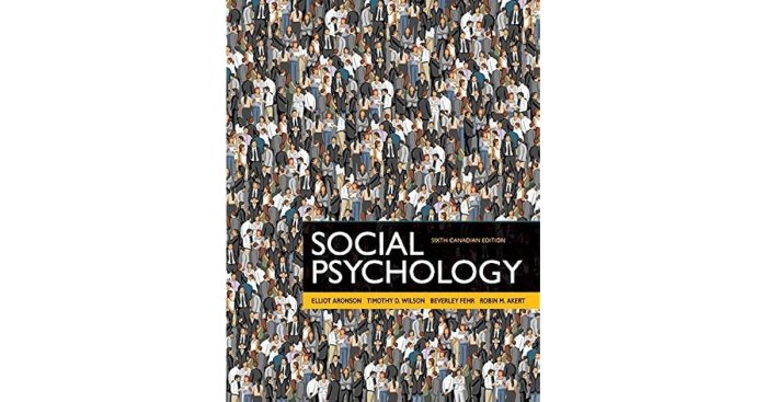 Social psychology elliot aronson 11th edition