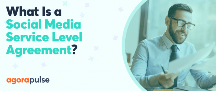 What is a social media service level agreement sla hubspot